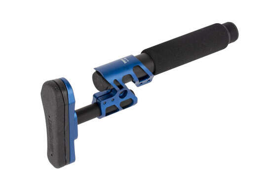 Odin Works adjustable Blue ZULU stock includes a genuine Limb Saver recoil pad for enhanced shooter comfort and ergonomics